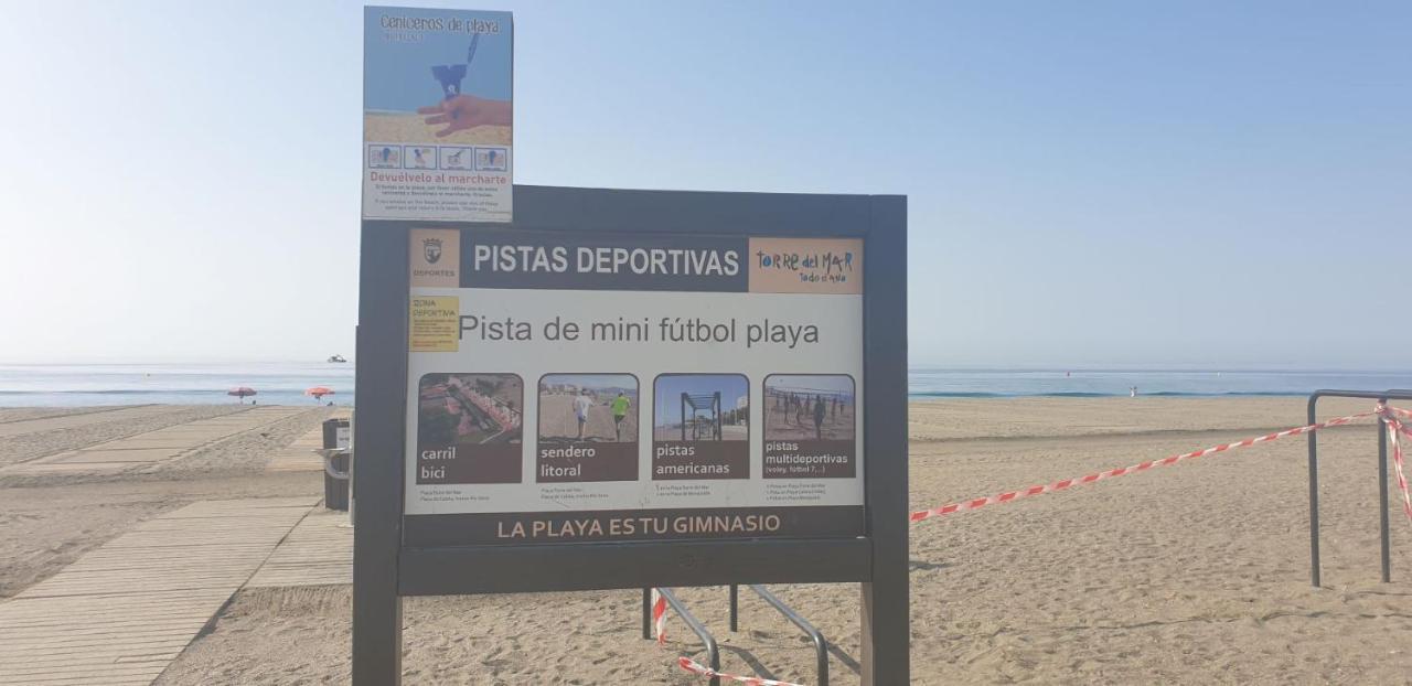Apartmán Casa 1ª Linea Paseo Maritimo Torre Del Mar Exteriér fotografie
